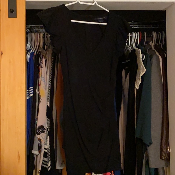 Black Mini Evening Dress - Picture 1 of 5